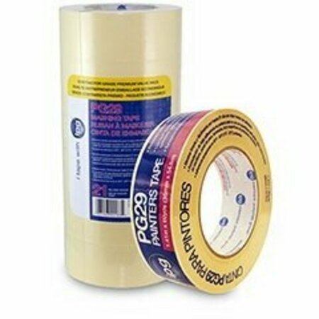INTERTAPE POLYMER GROUP . IPG..23R Masking Tape, 60 yd L, 1.41 in W, Paper Backing, Beige PG29